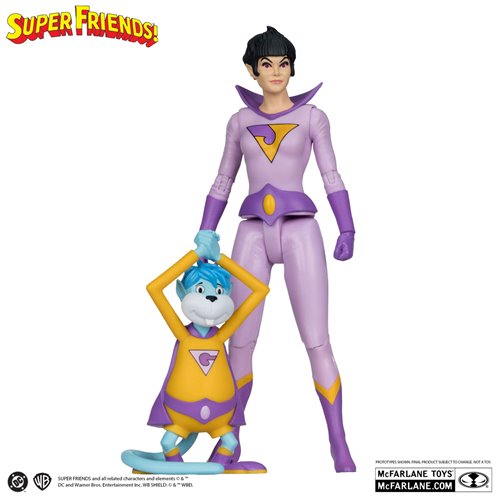 DC Retro Wave 14 Revision 3 Super Friends 6-Inch Scale Action Figure Case of 3