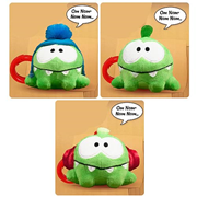 Cut the Rope 3-Inch Talking Plush with Backpack Clip Case