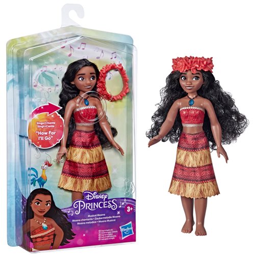 Disney Princess Singing Dolls Wave 3 Moana & Rapunzel Set