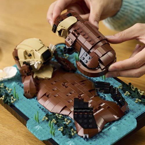 LEGO Ideas Floating Sea Otters