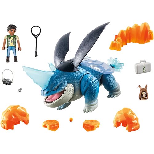 DreamWorks Dragons The Nine Realms Adventure Set - Alex and Feathers Action  Figures 2pk