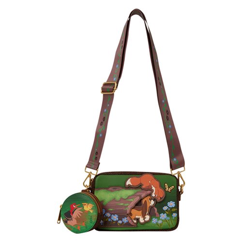 Fox and the Hound Todd and Copper Crossbody Sling Bag