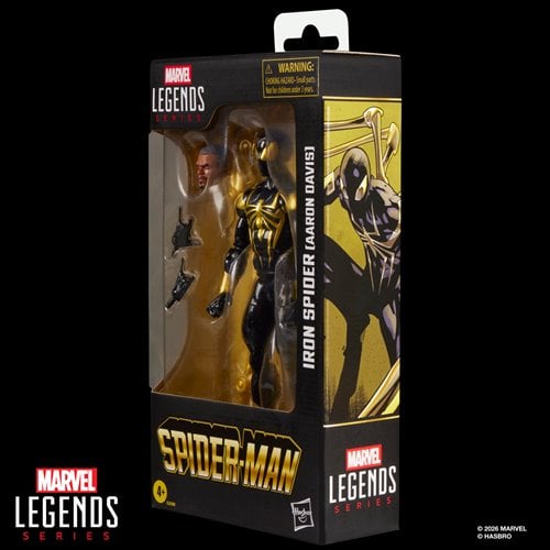Spider-Man Marvel Legends Series Iron Spider (Aaron Davis) 6-Inch Action Figure