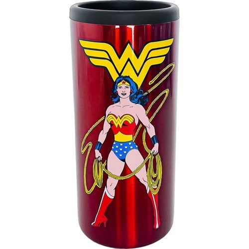 Wonder Woman Stainless Steel Slim Can Cooler