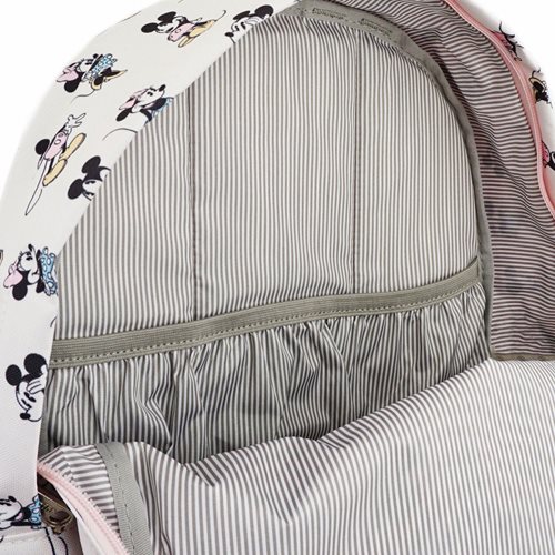 Mickey and Minnie Mouse Pastel Nylon Backpack