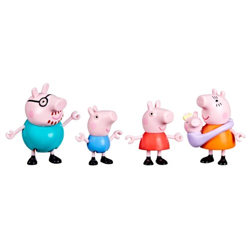Peppa Pig Peppa's Family of Five with Baby Evie Mini-Figures
