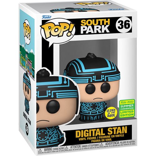 South Park Digital Stan Glow-in-the-Dark Funko Pop! Vinyl Figure #36 - 2022 Convention Exclusive