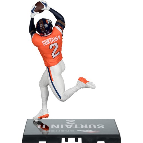 NFL SportsPicks Denver Broncos Patrick Surtain II 7-Inch Posed Figure