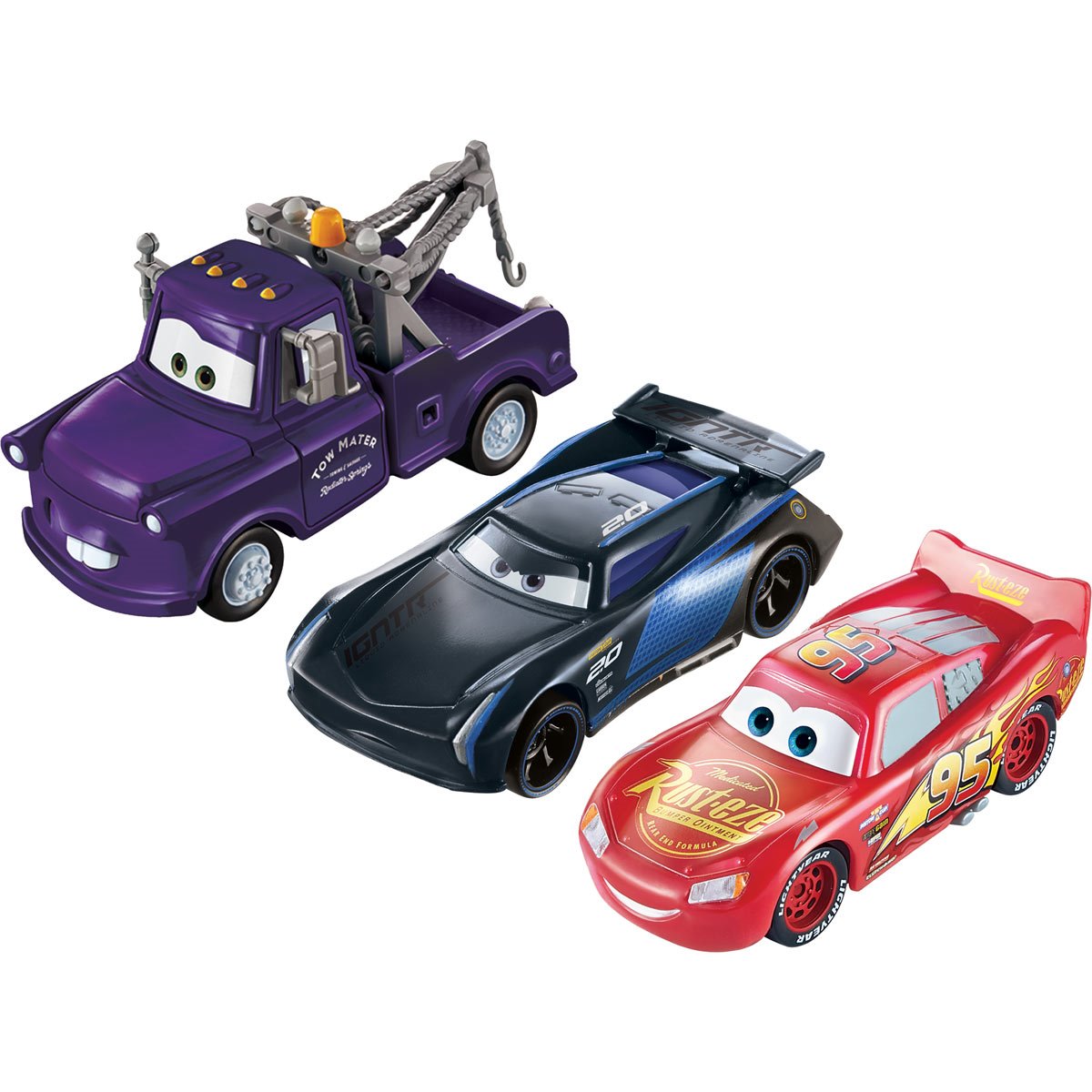 Pixar Cars Color Changers pack 3 voitures changeant de couleur