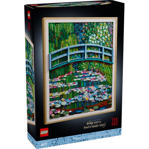 LEGO Art 31220 Claude Monet – Bridge over a Pond of Water Lilies