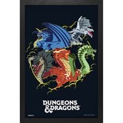 Dungeons & Dragons Dragons Framed Art Print