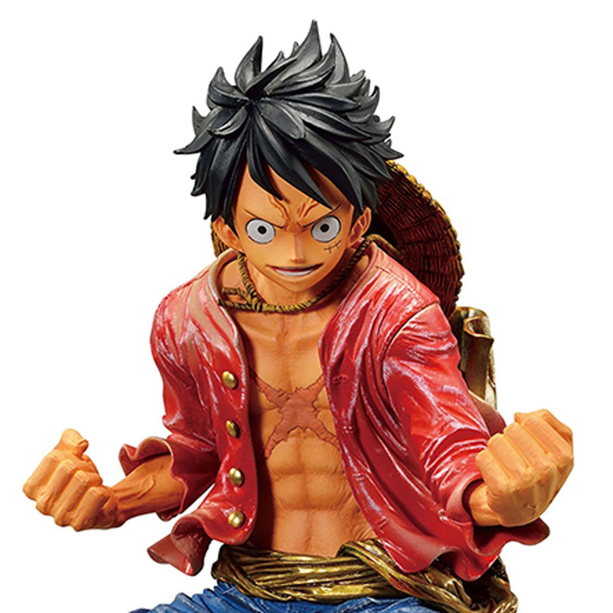 Banpresto One Piece 7.1-Inch Monkey D Luffy Sculpture, King of Artist