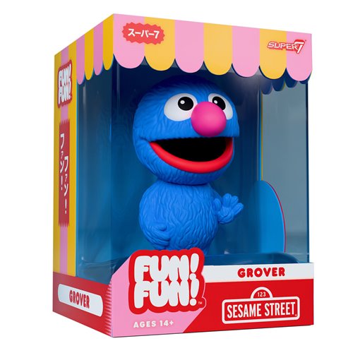 Sesame Street Grover FUN! FUN! Vinyl Figure