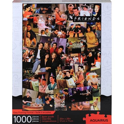 Friends Collage 1,000-Piece Puzzle
