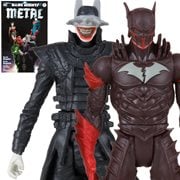 DC Batman Who Laughs & Red Death 3-In Figure & Comic