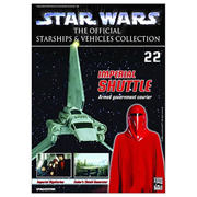 Star Wars Vehicle Collector Magazine with Imperial Shuttle