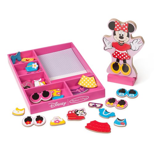 Minnie Mouse Wooden Magnetic Dress-Up