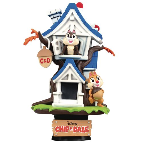Disney Chip and Dale Treehouse D-Stage DS-028 Statue - Previews Exclusive