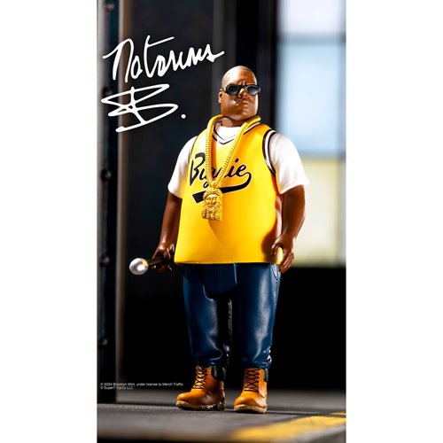 The Notorious B.I.G. (Yellow Jersey) 3 3/4-Inch ReAction Figure