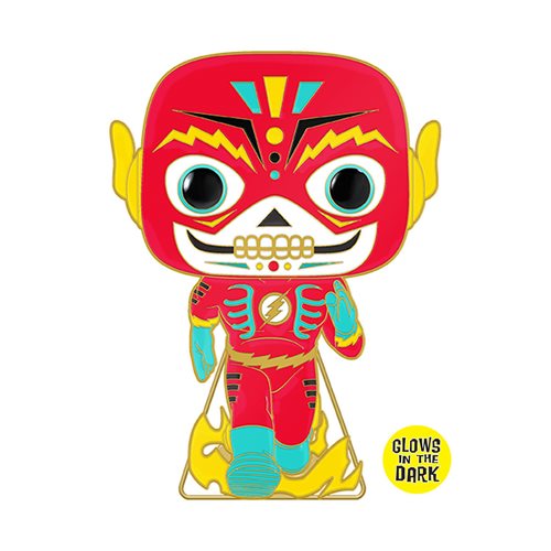 DC Comics Day of the Dead Flash Large Enamel Funko Pop! Pin