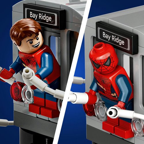 LEGO 76321 Spider-Man vs. Doc Ock Subway Train Scene
