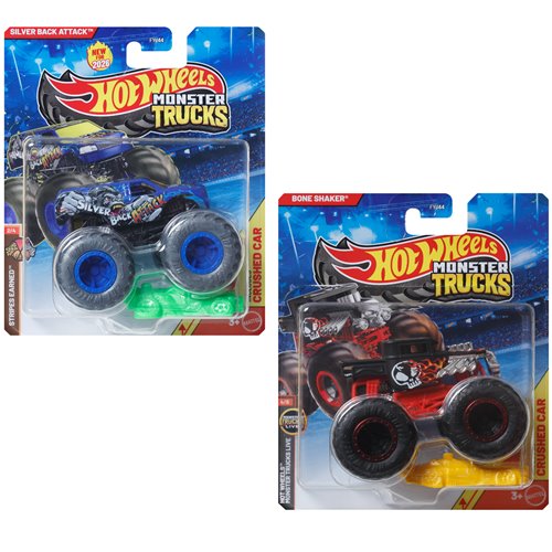 Hot Wheels Monster Trucks 1:64 Scale Vehicle 2026 Mix 7 Case of 8