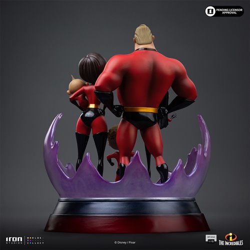 The Incredibles 1:10 Art Scale Diorama Limited Edition Statue