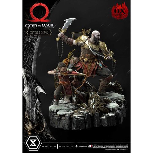 Kratos God Of War 1:4 Scale Figure by Neca - FREE SHIPPING - Spec