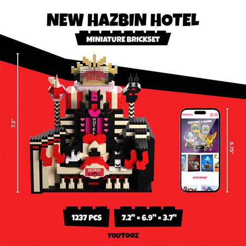 New Hazbin Hotel Miniature Brickset