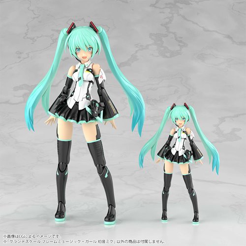 Vocaloid Hatsune Miku Frame Music Girl Grande Scale Model Kit