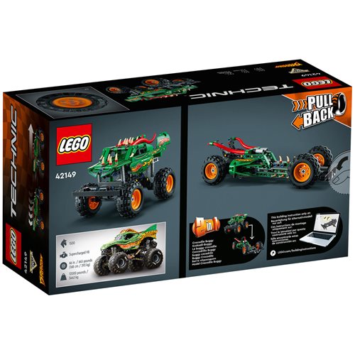 LEGO 42149 Technic 2-in-1 Monster Jam Dragon