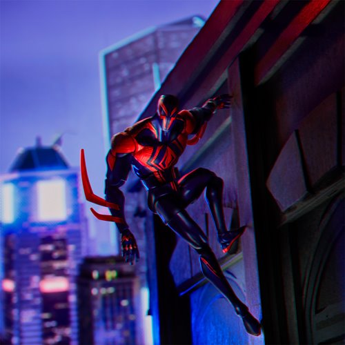 Spider-Man Across The Spider-Verse Marvel Legends Spider-Man 2099 6-Inch Action Figure