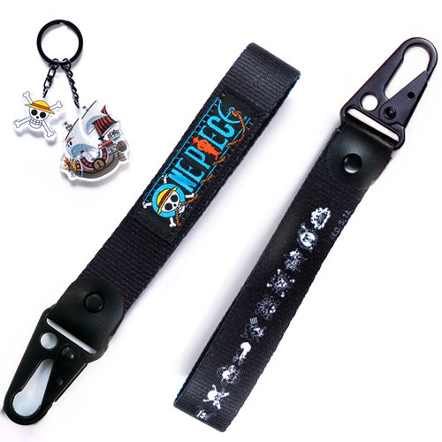 One Piece Straw Hat Skull Keystrap