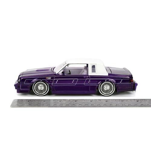 Bigtime Muscle 1987 Buick Grand National Candy Purple 1:24 Scale Die-Cast Metal Vehicle
