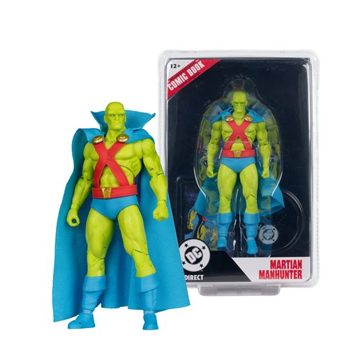DC Direct Page Punchers Wave 12 Martian Manhunter Justice League #77 7-Inch Scale Action Figure with