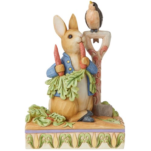 Beatrix Potter Peter Rabbit In Garden by Jim Shore Statue