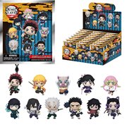 Demon Slayer: Kimetsu no Yaiba Infinity Castle 3D Foam Bag Clip Random 6-Pack