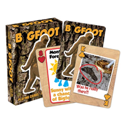 Bigfoot Playing Cards