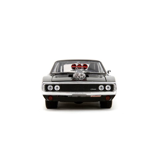 Hollywood Rides Fast and the Furious Dodge Charger R/T 1:24 Scale Die-Cast Metal Vehicle with Dom Fi