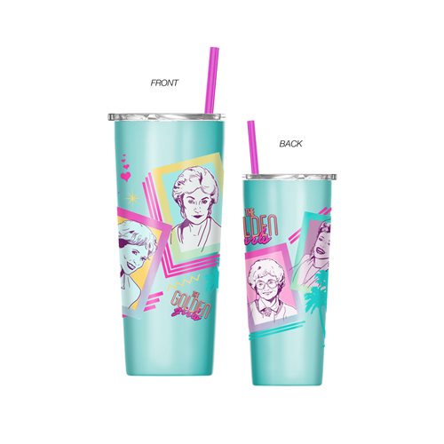 Golden Girls 22 oz. Stainless Steel Tumbler with Straw