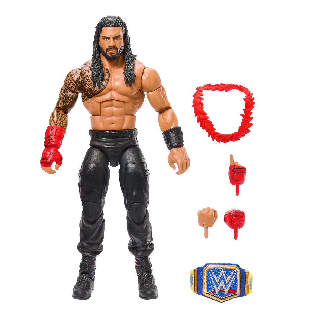 WWE Roman Reigns Action Figure Serie Top Picks | Scalato 15cm Con True FX | Giocattolo Da Combattimento Per Bambini E Collezionisti