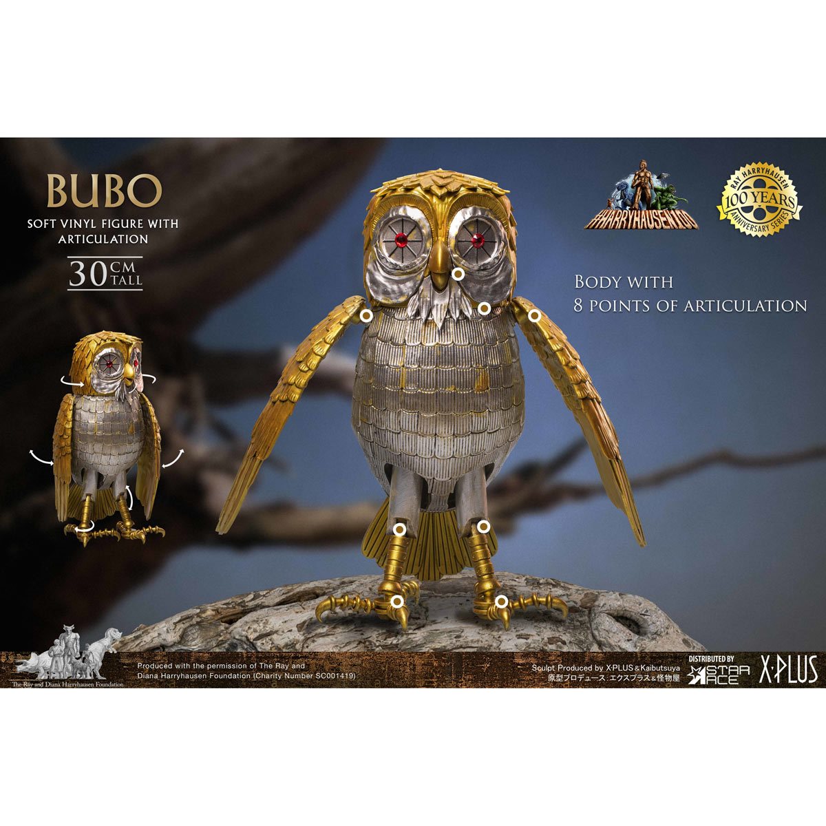 Clash of the Titans Life-Size Bubo Collectible Coming from X-Plus