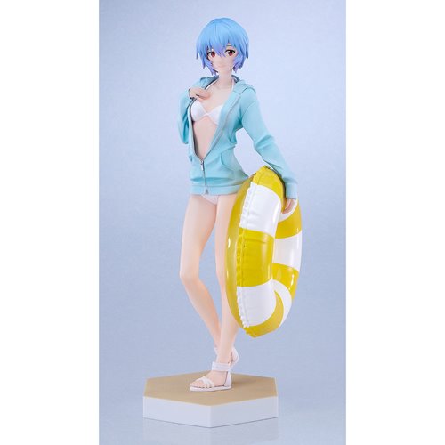 Rebuild of Evangelion Rei Ayanami Beach Queens Pop Up Parade L Statue