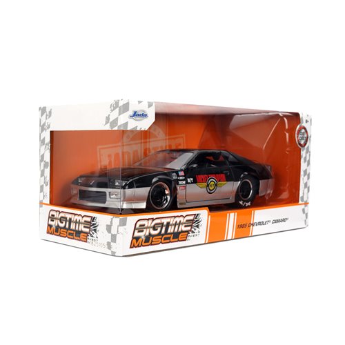 Bigtime Muscle 1985 Chevrolet Camaro Mickey Thompson 1:24 Scale Die-Cast Metal Vehicle