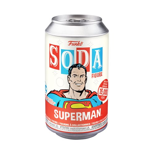Superman Vinyl Soda Figure