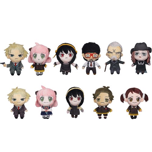 Spy x Family Plush Bag Clip Random 6-Pack