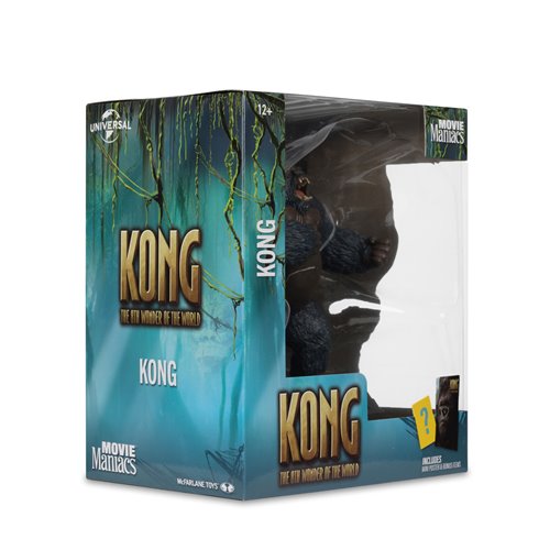 Movie Maniacs NBC Wave 2 King Kong 2005 Kong: The 8th Wonder of the World 6-Inch Posed Figure