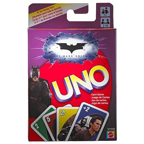 Batman The Dark Knight UNO Card Game - Entertainment Earth