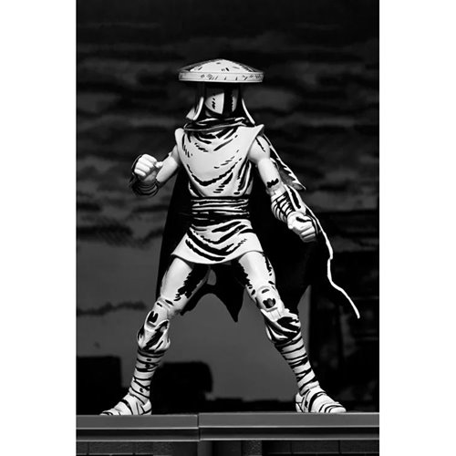Teenage Mutant Ninja Turtles Mirage Comics Elite Foot Ninja Guard Black & White Variant 7-Inch Scale