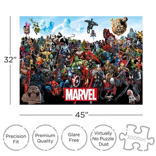 Marvel Comics Cast 3,000-Piece Puzzle